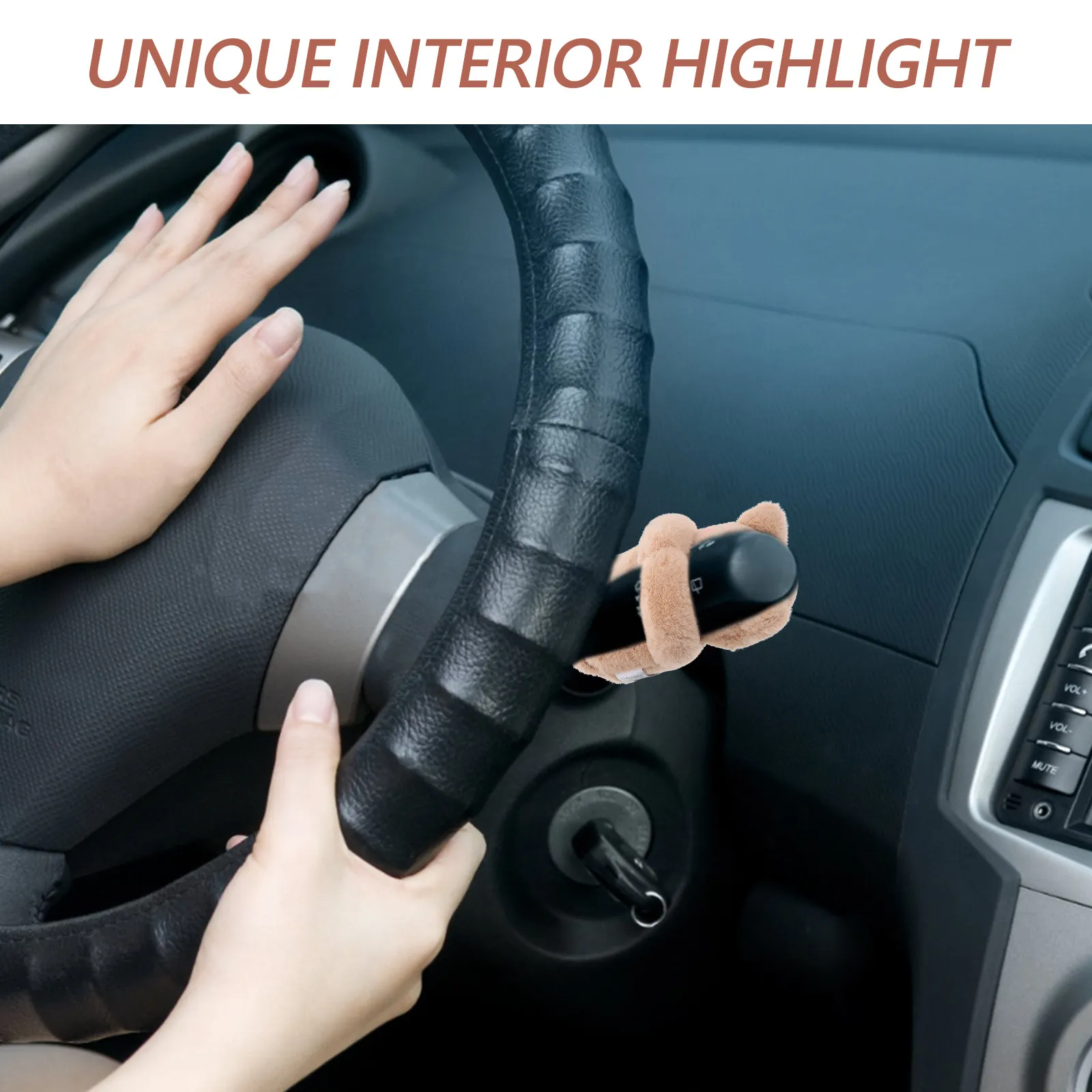 Charming Bear Car Ornaments Wiper Shift Handle Feature Unique Driving Experience Soft Material Easy to Install
Charming Bear Car Ornaments Wiper Shift Handle Feature Unique Driving Experience Soft Material Easy to Install