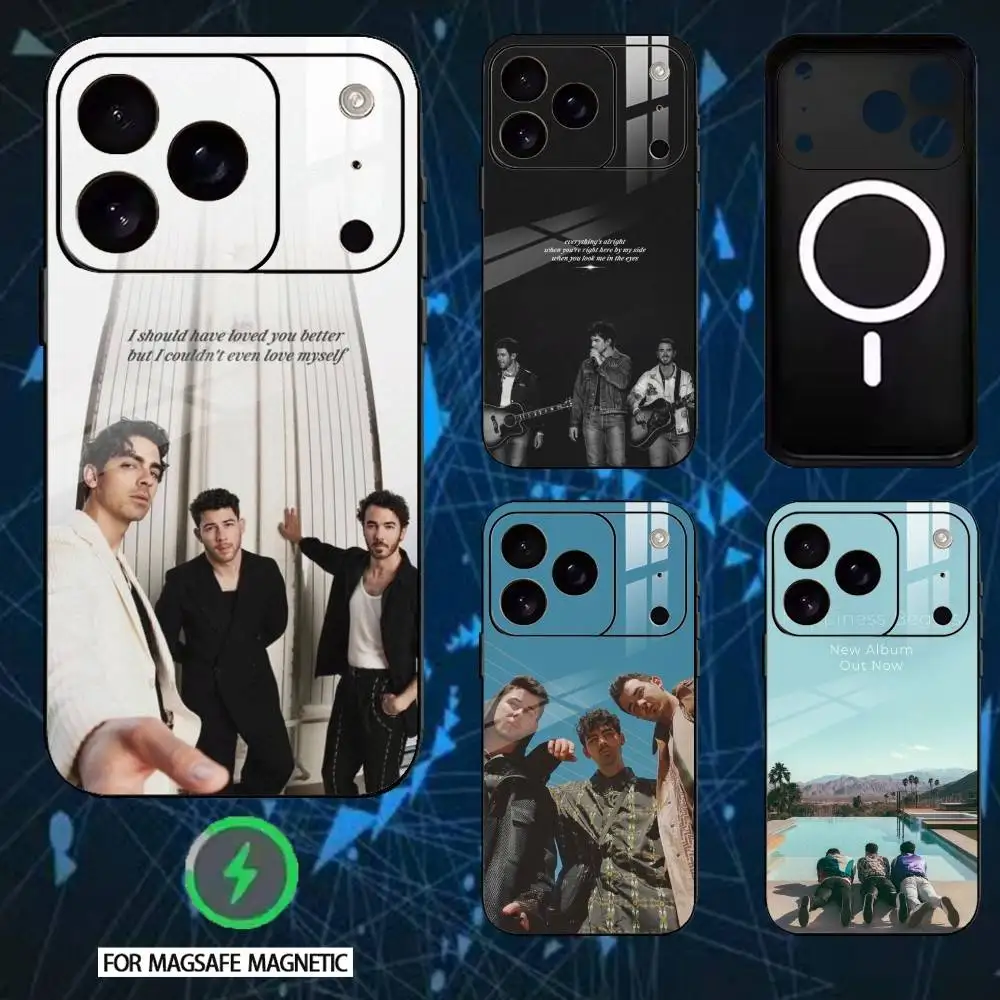 J-Jonas B-Brothers Band Phone Case For iPhone 17 16 15 14 13 12 Pro Max Plus for Mirror Wireless Magnetic Cover
J-Jonas B-Brothers Band Phone Case For iPhone 17 16 15 14 13 12 Pro Max Plus for Mirror Wireless Magnetic Cover