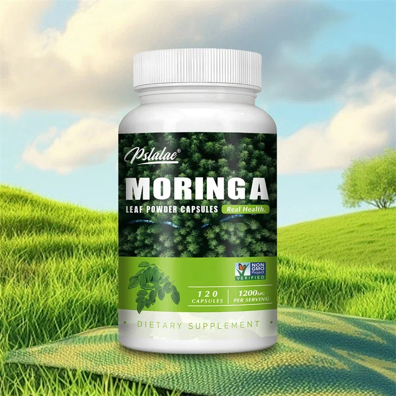 Moringa Capsules 1200mg - Promote Energy Production, Metabolism, Immune Support, Energizing Antioxidant
Moringa Capsules 1200mg - Promote Energy Production, Metabolism, Immune Support, Energizing Antioxidant