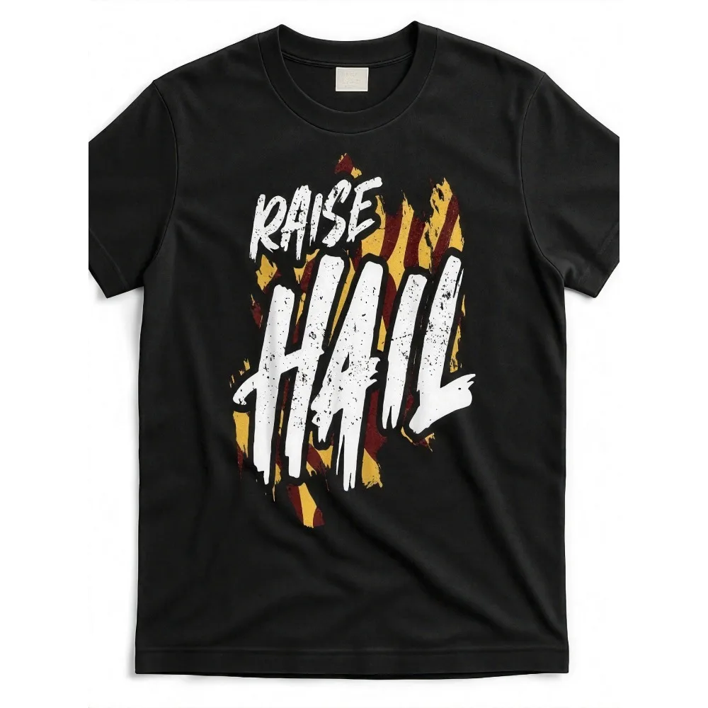Raise Hail Washington Football Graphic T-Shirt - Black with Bold White & Red Text, Comfortable Round Neck, Short Sleeve, Casual Streetwear Style for Men & Women, All-Season Wear, Football T Shirt
Raise Hail Washington Football Graphic T-Shirt - Black with Bold White & Red Text, Comfortable Round Neck, Short Sleeve, Casual Streetwear Style for Men & Women, All-Season Wear, Football T Shirt