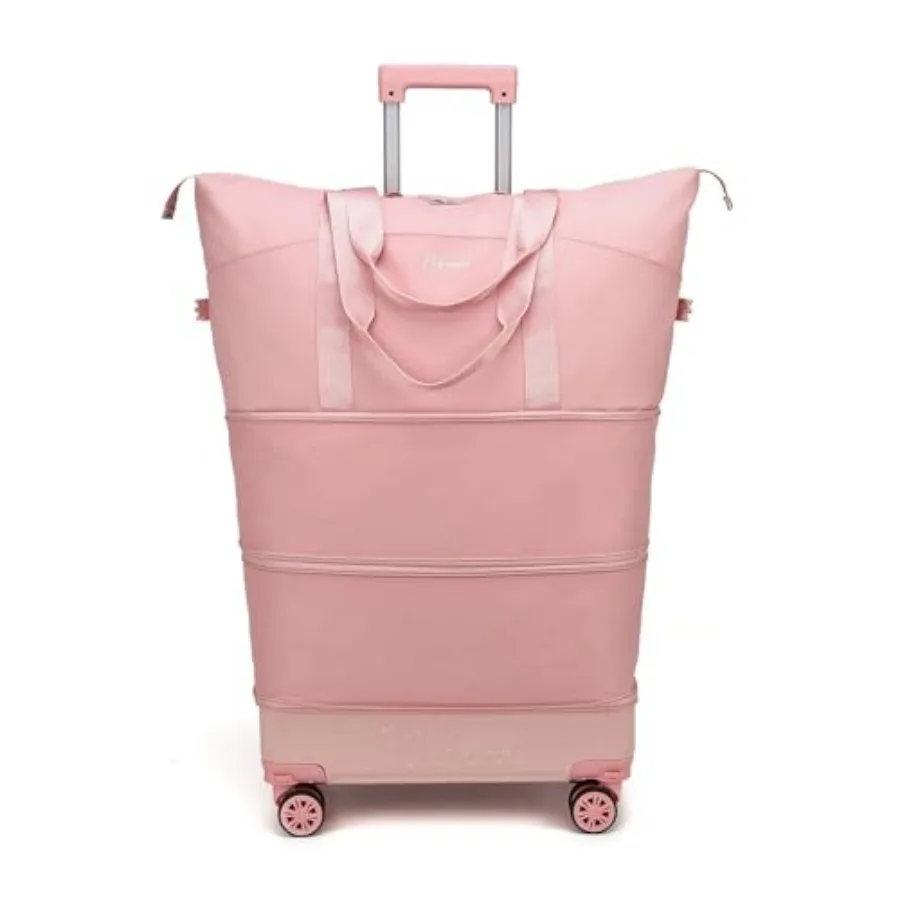 Expandable Rolling Travel Bag with Removable Wheels and Handle, Large Capacity Wheeled Duffle Tote, Foldable Carry On Luggage f
Expandable Rolling Travel Bag with Removable Wheels and Handle, Large Capacity Wheeled Duffle Tote, Foldable Carry On Luggage f