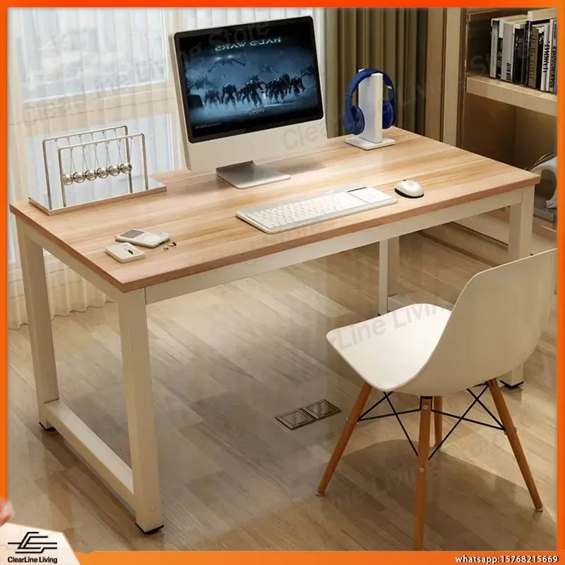 Modern Minimalist Computer Desk with Steel Frame for Home Office Study Writing Ergonomic Workstation Adjustable Height Laptop
Modern Minimalist Computer Desk with Steel Frame for Home Office Study Writing Ergonomic Workstation Adjustable Height Laptop