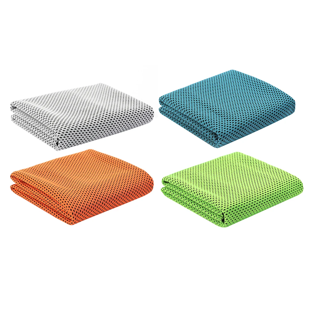 4Pcs Quick drying Ice sensing Towel Cooling Polyester Sports Accessory Portable Fast Dry Gym Travel Hiking Camping Jogging Yoga
4Pcs Quick drying Ice sensing Towel Cooling Polyester Sports Accessory Portable Fast Dry Gym Travel Hiking Camping Jogging Yoga