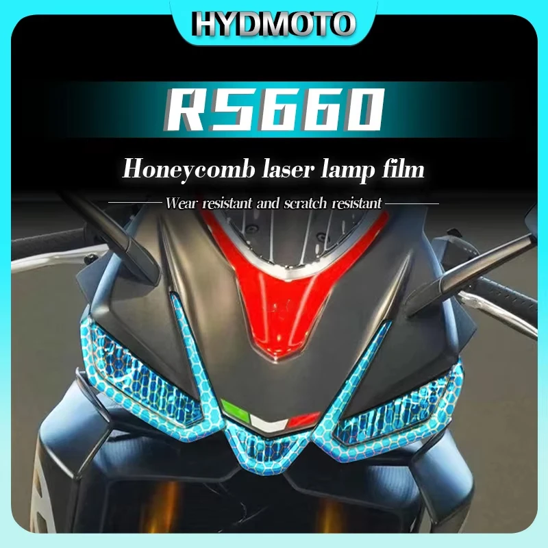 For Aprilia RS660 RS 660 rs660 honeycomb laser light headlight film smoked black tail light film waterproof Modified accessories
For Aprilia RS660 RS 660 rs660 honeycomb laser light headlight film smoked black tail light film waterproof Modified accessories