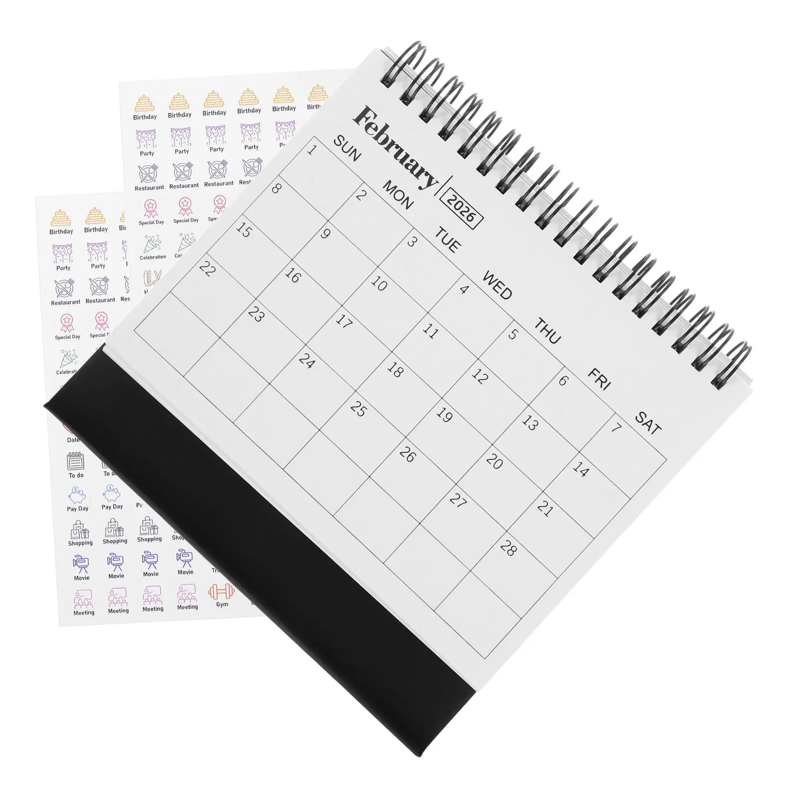 Mini Desktop Calendar 2026 Freestanding Flip Design Thick Non Bleed Paper Desk Planner for Office Home Small Space Efficient
Mini Desktop Calendar 2026 Freestanding Flip Design Thick Non Bleed Paper Desk Planner for Office Home Small Space Efficient