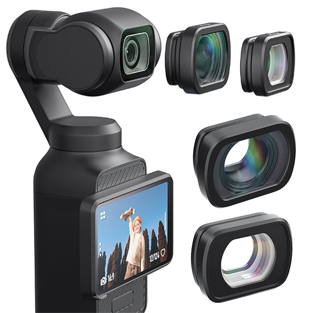 Объектив-лупа DJI Osmo Pocket 3, широкоугольный объектив/макро-объектив, фильтр, расширенный объектив, магнитное крепление, аксессуары для экшн-камеры
Объектив-лупа DJI Osmo Pocket 3, широкоугольный объектив/макро-объектив, фильтр, расширенный объектив, магнитное крепление, аксессуары для экшн-камеры