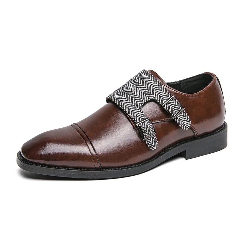 European American Style Double Breasted Business Shoes Men's Flat Bottomed Loafers High-end Dress Shoes Men's Casual Shoes
European American Style Double Breasted Business Shoes Men's Flat Bottomed Loafers High-end Dress Shoes Men's Casual Shoes