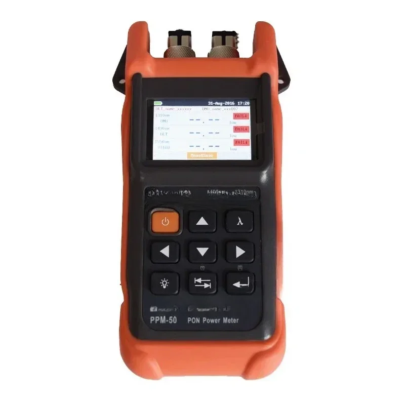 Tech PPM-50 PON Optical Power Meter for Bpon Epon Gpon 1310/1490/1550nm
Tech PPM-50 PON Optical Power Meter for Bpon Epon Gpon 1310/1490/1550nm