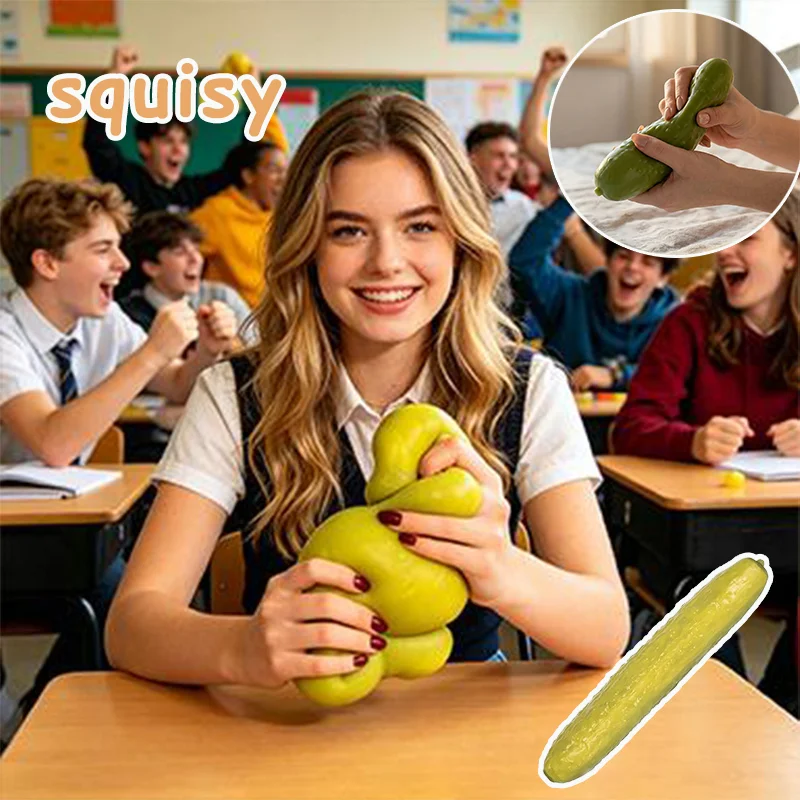 Simulation Pickled Cucumber Squishy Slow Rising Squeeze Toy Soft Anti Stress Fidget Sensory Toy Kids Stress Relief Gift
Simulation Pickled Cucumber Squishy Slow Rising Squeeze Toy Soft Anti Stress Fidget Sensory Toy Kids Stress Relief Gift