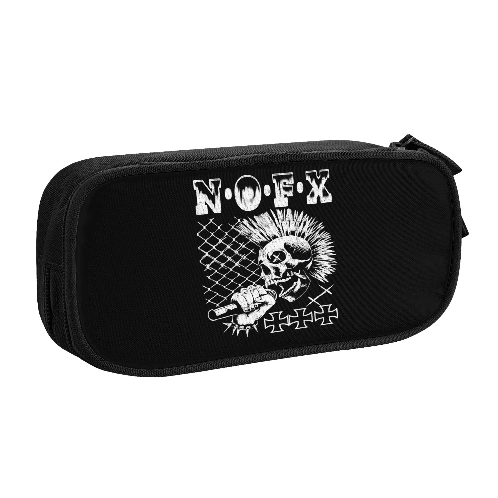Skull Punk Rock Band NOFX Cute Pencil Case Girl Boy Large Capacity Pencil Bag Student School
Skull Punk Rock Band NOFX Cute Pencil Case Girl Boy Large Capacity Pencil Bag Student School