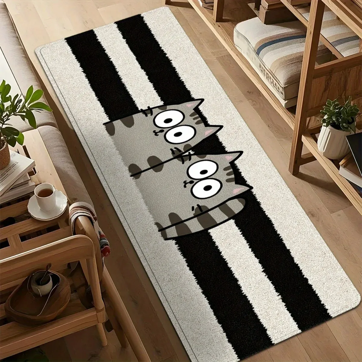 Cartoon Cat Carpet Striped Floor Mat Washable Doormat Carpet for Live Room Rug for Bedroom Bathroom Mat Home Decor Bedroom
Cartoon Cat Carpet Striped Floor Mat Washable Doormat Carpet for Live Room Rug for Bedroom Bathroom Mat Home Decor Bedroom