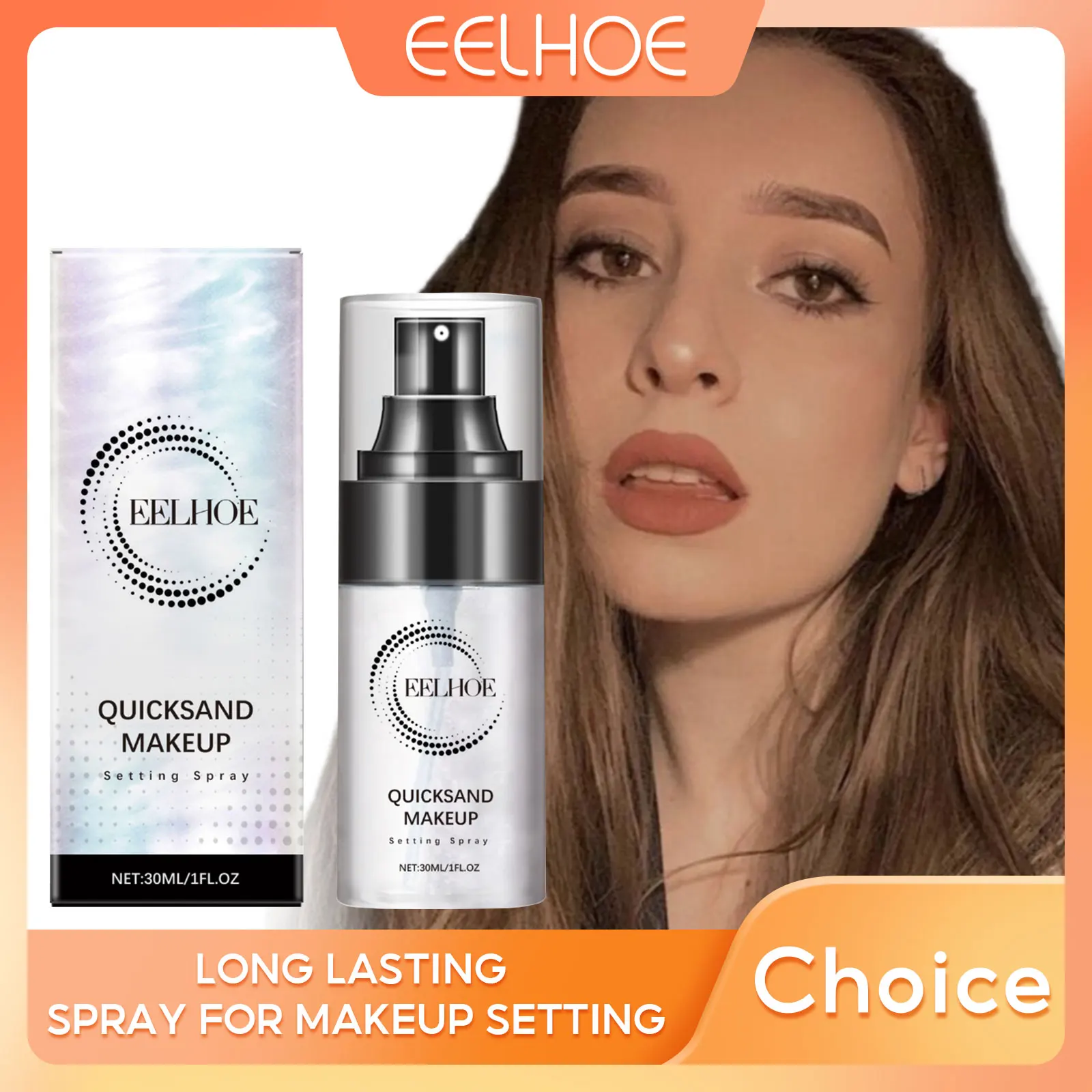 EELHOE Makeup Fixer Spray Waterproof Sweatproof Oil Control Matte Refreshing Makeup Setting Spray Long Lasting Glossy Cosmetics
EELHOE Makeup Fixer Spray Waterproof Sweatproof Oil Control Matte Refreshing Makeup Setting Spray Long Lasting Glossy Cosmetics