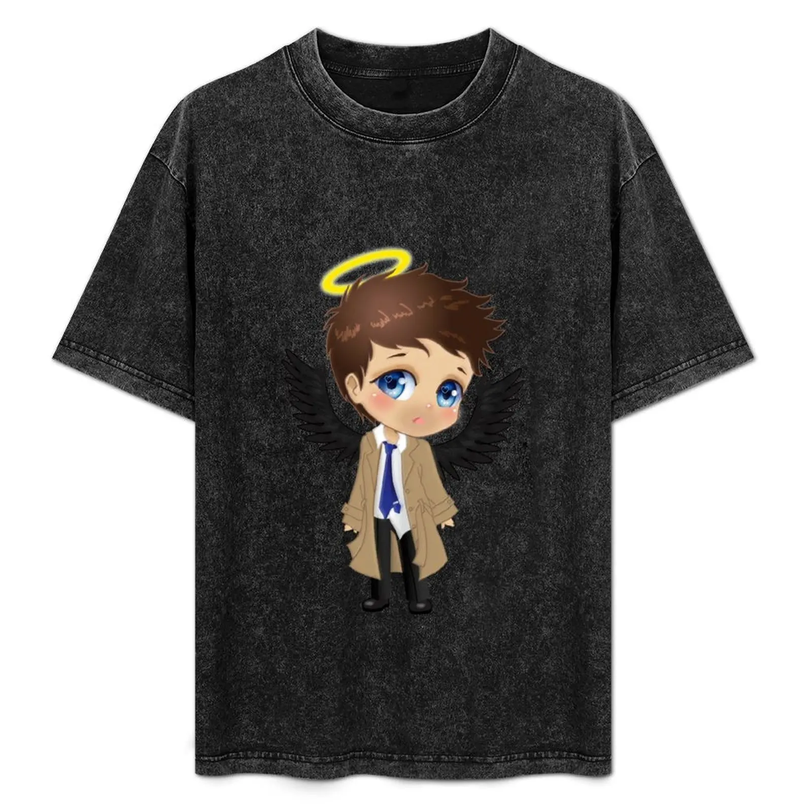 Supernatural Castiel Chibi T-Shirt boys animal print vintage graphic tee men clothes
Supernatural Castiel Chibi T-Shirt boys animal print vintage graphic tee men clothes