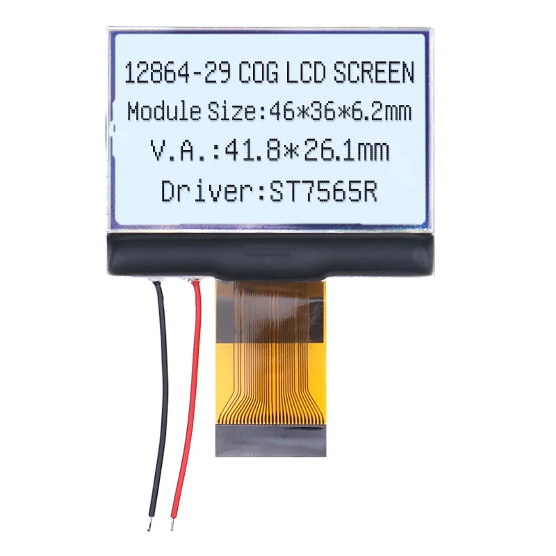 12864-29 128*64 With/without backlight LCD screen module SPI serial port/Parallel port ST7565R Driver reflecting screen
12864-29 128*64 With/without backlight LCD screen module SPI serial port/Parallel port ST7565R Driver reflecting screen