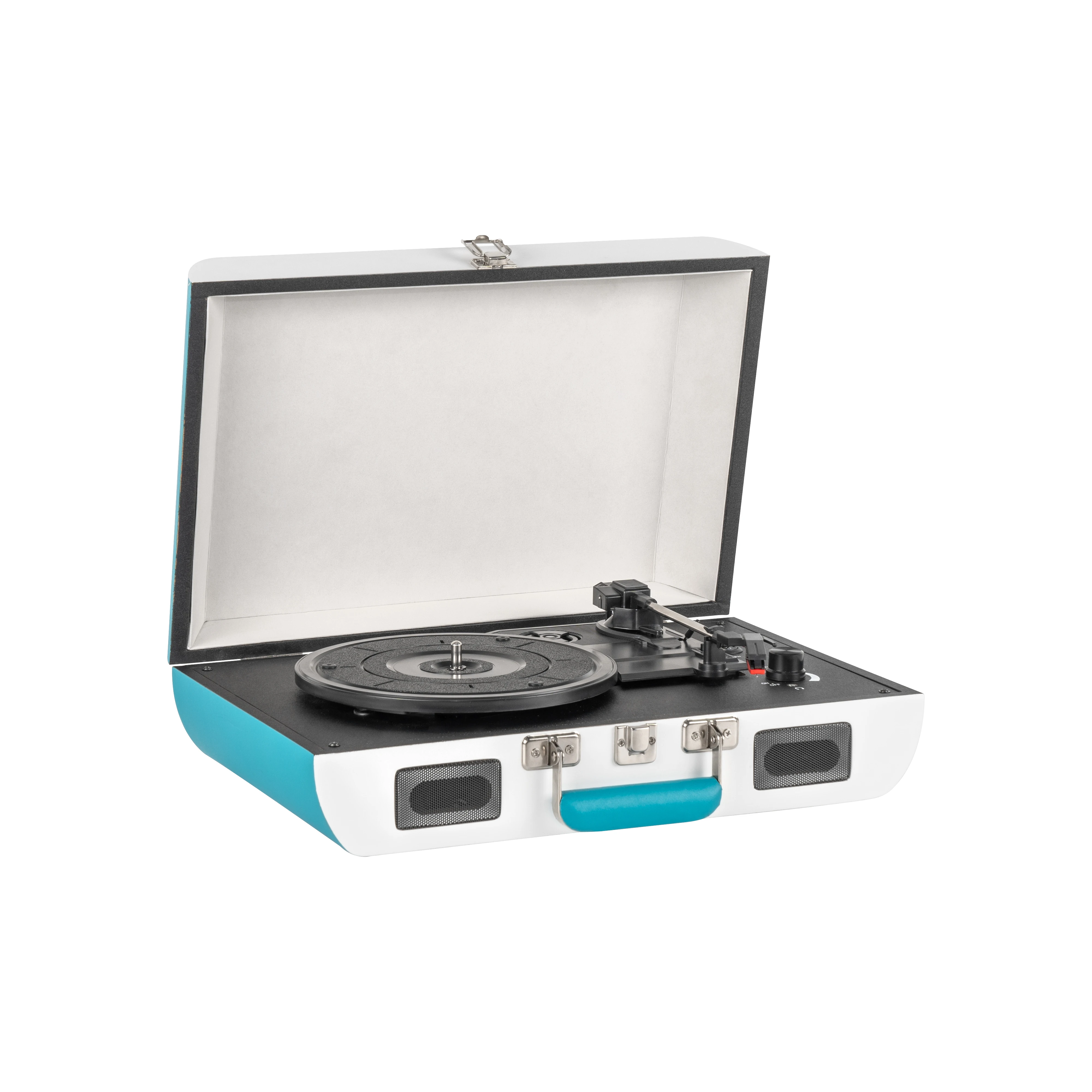 New New Design Portable 3 Speeds Turntable Vinyl Record Player with BT LP to PC Recording Built-in Battery Suitcase Turntable
New New Design Portable 3 Speeds Turntable Vinyl Record Player with BT LP to PC Recording Built-in Battery Suitcase Turntable