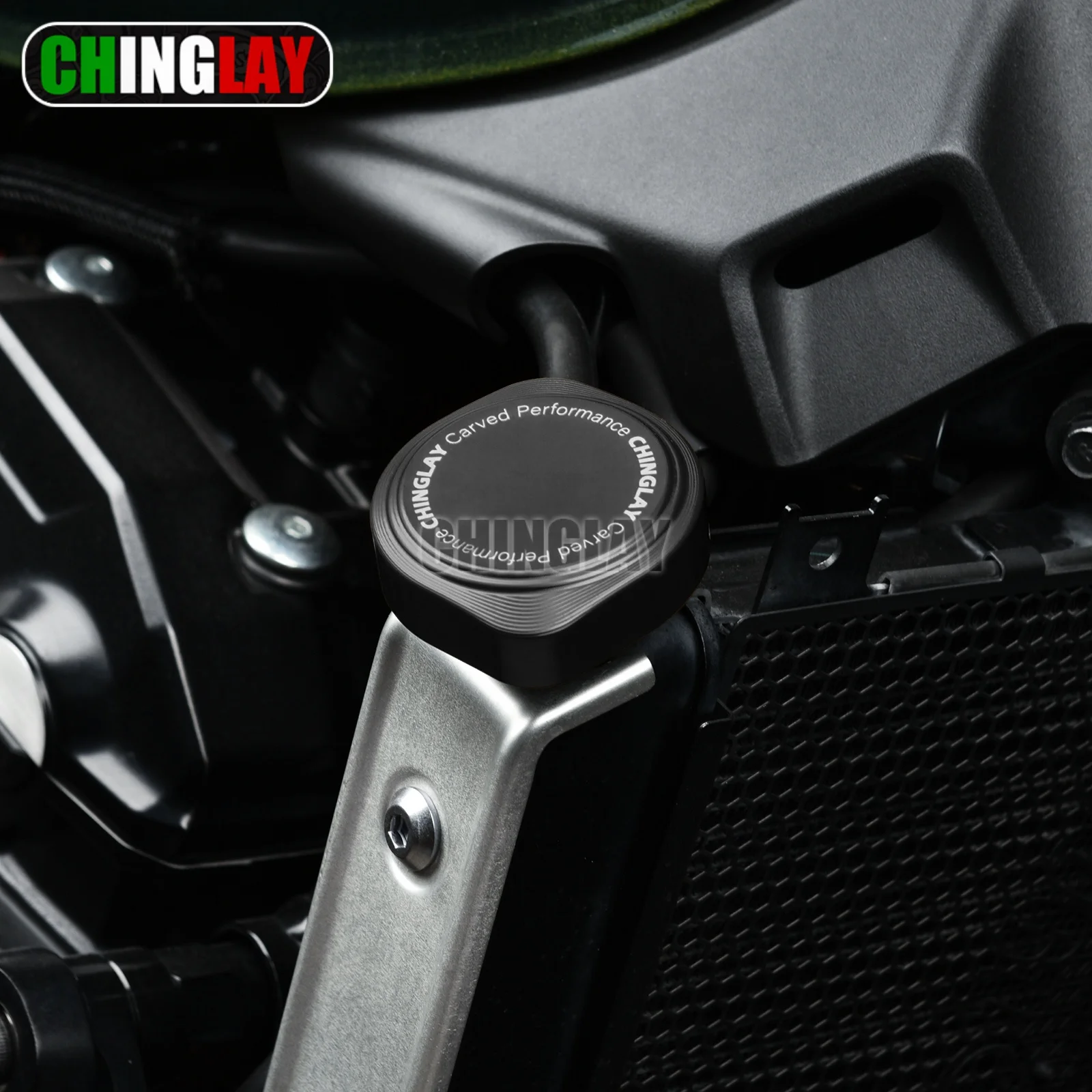 CHINGLAY Motorcycle Radiator cap For Kawasaki Z900RS 2021-2026 Aluminum Alloy Radiator cap Z650RS 2022-2026 Radiator guard
CHINGLAY Motorcycle Radiator cap For Kawasaki Z900RS 2021-2026 Aluminum Alloy Radiator cap Z650RS 2022-2026 Radiator guard