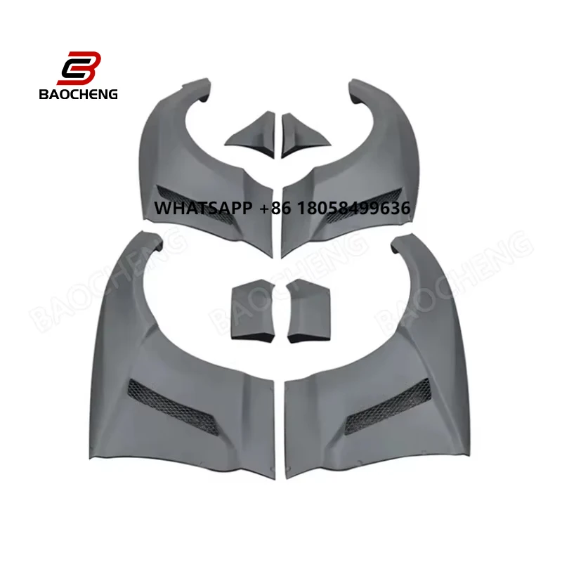 Fender for Ford Musatng 2015-2022 GTSS Style Flares Auto Modified Parts Side Wheel Arches FRP Materials Wide Body Wheel Eyebrow
Fender for Ford Musatng 2015-2022 GTSS Style Flares Auto Modified Parts Side Wheel Arches FRP Materials Wide Body Wheel Eyebrow