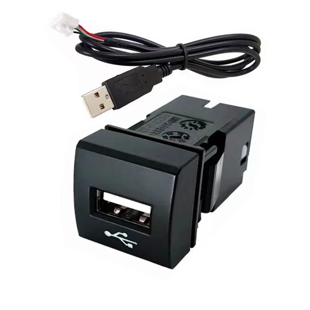 Quick Charge Car Charger USB Interface Socket Phone Fast Charger For Toyota Camry Corolla Rav4 Land Cruiser Prado 2018-2021
Quick Charge Car Charger USB Interface Socket Phone Fast Charger For Toyota Camry Corolla Rav4 Land Cruiser Prado 2018-2021