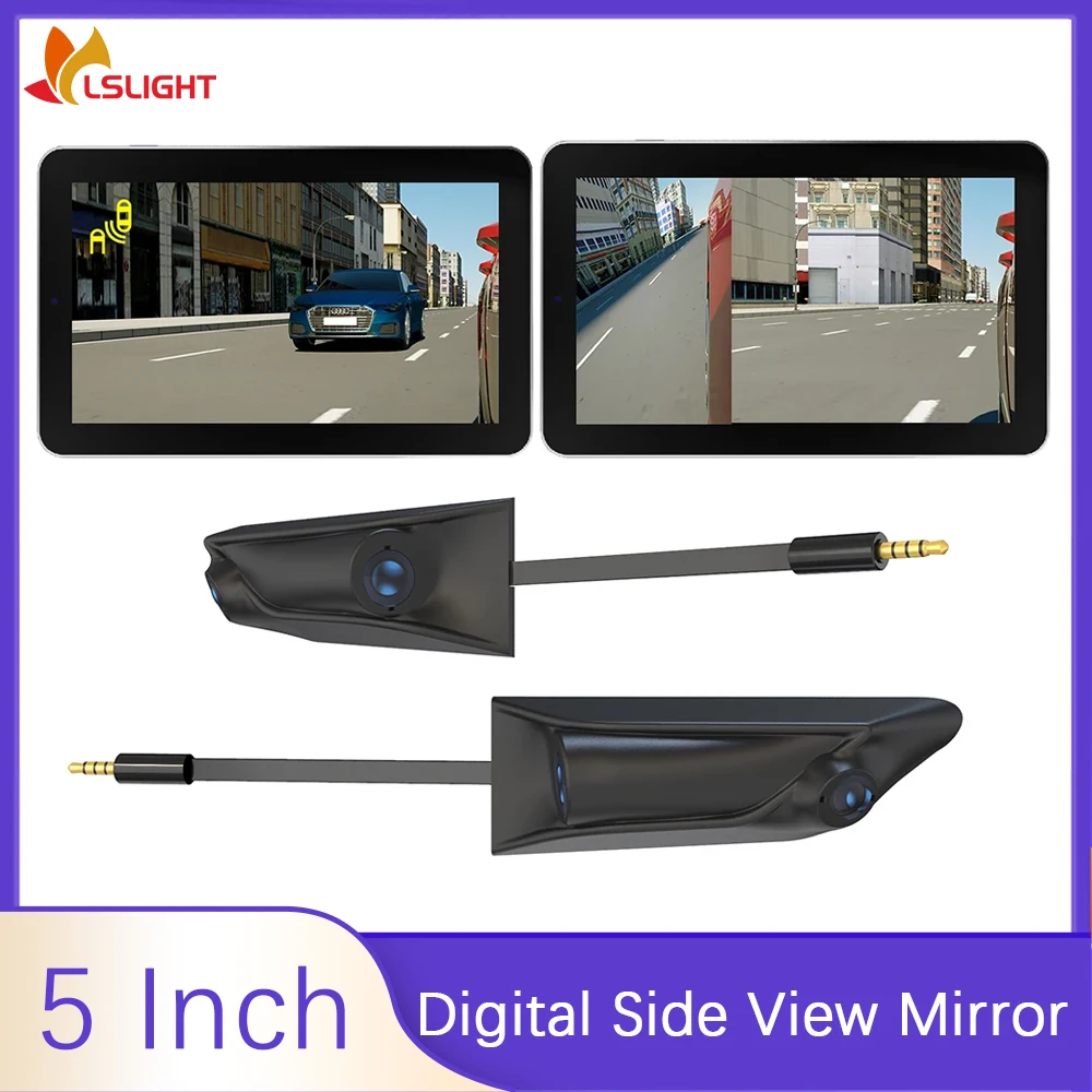 5-дюймовая камера с двумя объективами IPS, сенсорный экран, цифровая камера бокового вида, система камеры с чипом SONY 307, видеорегистратор, функция AI BSD
5-дюймовая камера с двумя объективами IPS, сенсорный экран, цифровая камера бокового вида, система камеры с чипом SONY 307, видеорегистратор, функция AI BSD