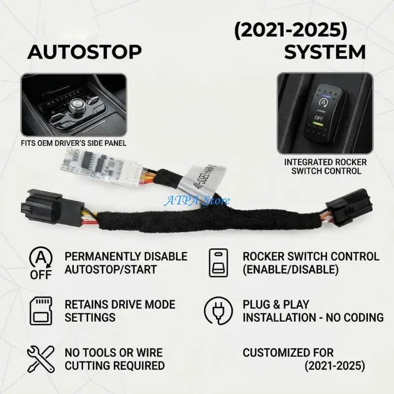 U13C Start Stop Deactivator For Enhancing Driving Comfort Optimize Commute Experience
U13C Start Stop Deactivator For Enhancing Driving Comfort Optimize Commute Experience