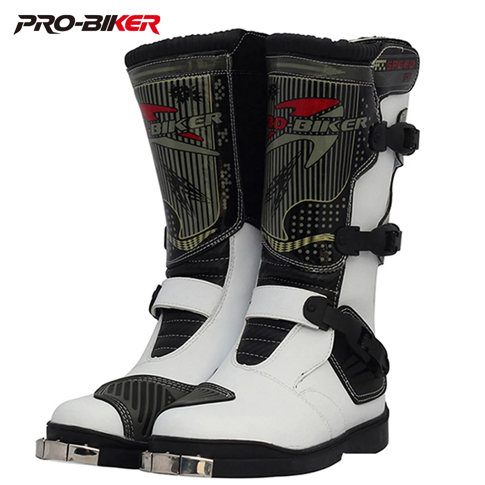 PRO-BIKER PU Leather Motorcycle Boots Motocross Boots Racing Shoes Motocross Off-Road Riding Motorbike Shoes for Men and Women
PRO-BIKER PU Leather Motorcycle Boots Motocross Boots Racing Shoes Motocross Off-Road Riding Motorbike Shoes for Men and Women