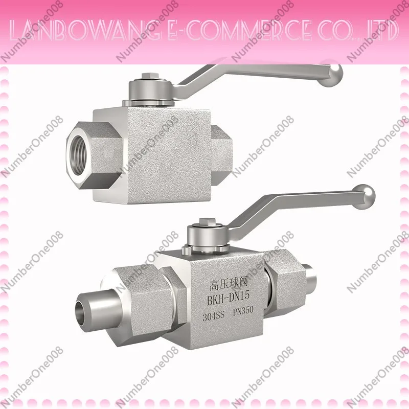 304 Stainless Steel High Pressure Ball Valve, 4-Piece 6-Piece Inner/Outer Thread Gas Globe Valve for Hydraulic System
304 Stainless Steel High Pressure Ball Valve, 4-Piece 6-Piece Inner/Outer Thread Gas Globe Valve for Hydraulic System