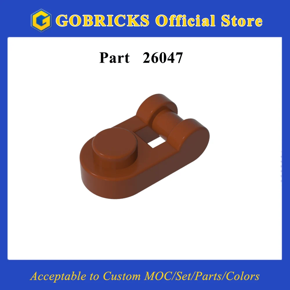 Gobricks 1 шт. MOC 1x1 закругленный с ручкой, кирпичи, совместимые с моделью 26047, детали строительных блоков, детские игрушки «сделай сам»
Gobricks 1 шт. MOC 1x1 закругленный с ручкой, кирпичи, совместимые с моделью 26047, детали строительных блоков, детские игрушки «сделай сам»