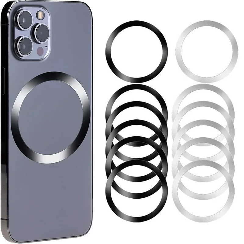 Universal Magnetic Metal Plate Ring For Magsafe iPhone Wireless Charger Car Cellphone Sticker Round Magnet Stainless Steel Patch
Universal Magnetic Metal Plate Ring For Magsafe iPhone Wireless Charger Car Cellphone Sticker Round Magnet Stainless Steel Patch
