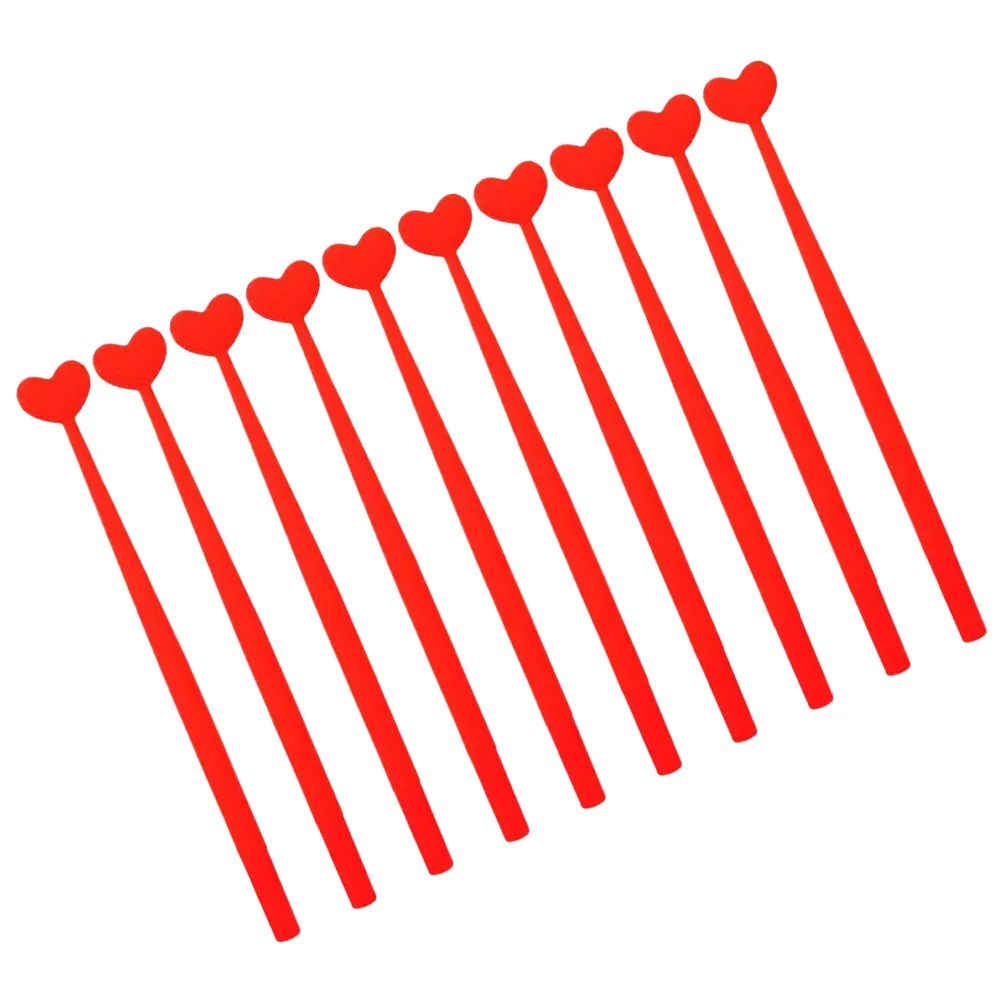 10Pcs Heart Shape Gel Pens Smooth Writing Portable Lightweight Student Stationery Adorable Cute Writing Pens for Note
10Pcs Heart Shape Gel Pens Smooth Writing Portable Lightweight Student Stationery Adorable Cute Writing Pens for Note
