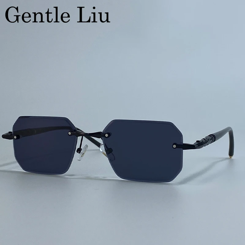 Square Rimless Punk Sunglasses Men 2025 Luxury Brand Trendy Driving UV400 Sun Glasses Polygon Frameless Eyewear For Male Shades
Square Rimless Punk Sunglasses Men 2025 Luxury Brand Trendy Driving UV400 Sun Glasses Polygon Frameless Eyewear For Male Shades