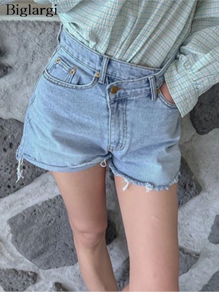Jeans Summer New Mini Shorts Women Irregular High Waist Fashion Loose Ladies Trousers Casual Wide Leg Woman Denim Shorts
Jeans Summer New Mini Shorts Women Irregular High Waist Fashion Loose Ladies Trousers Casual Wide Leg Woman Denim Shorts
