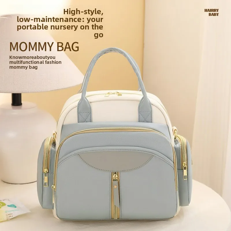 Multi Functional Large Capacity Backpack Crossbody Carrying Portable Baby Supplies Mother and Baby Bag
Multi Functional Large Capacity Backpack Crossbody Carrying Portable Baby Supplies Mother and Baby Bag