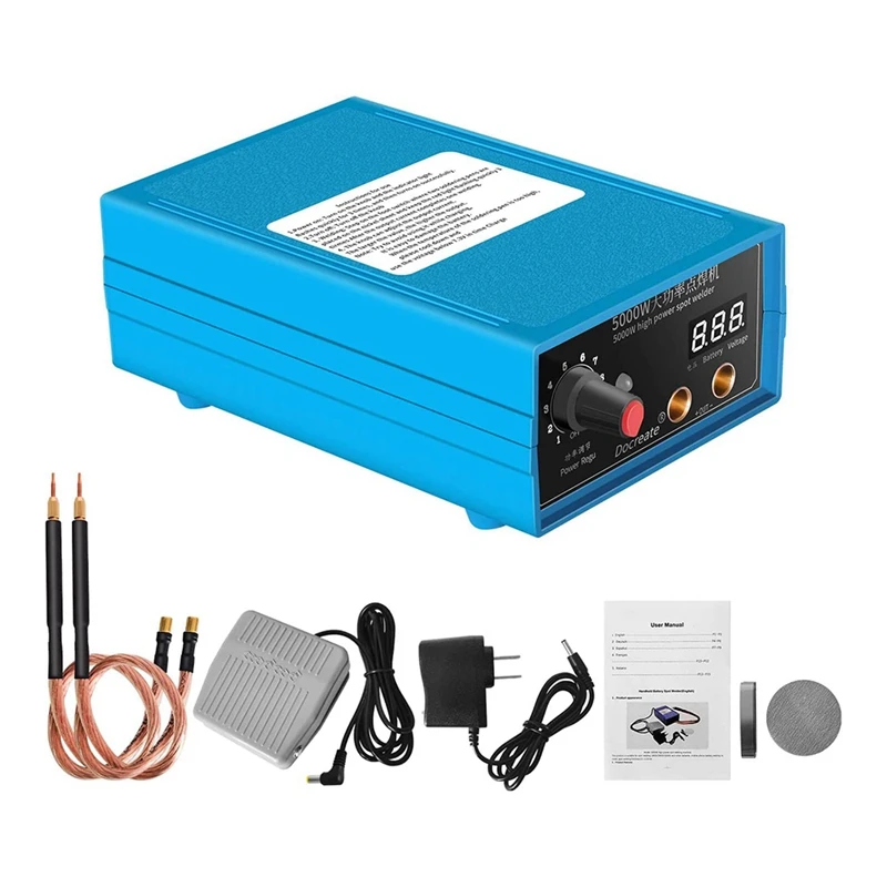 5000W Handheld Spot Welder DIY Kit For 18650 Battery Pack Welding Tools , Welding Soldering US Plug
5000W Handheld Spot Welder DIY Kit For 18650 Battery Pack Welding Tools , Welding Soldering US Plug
