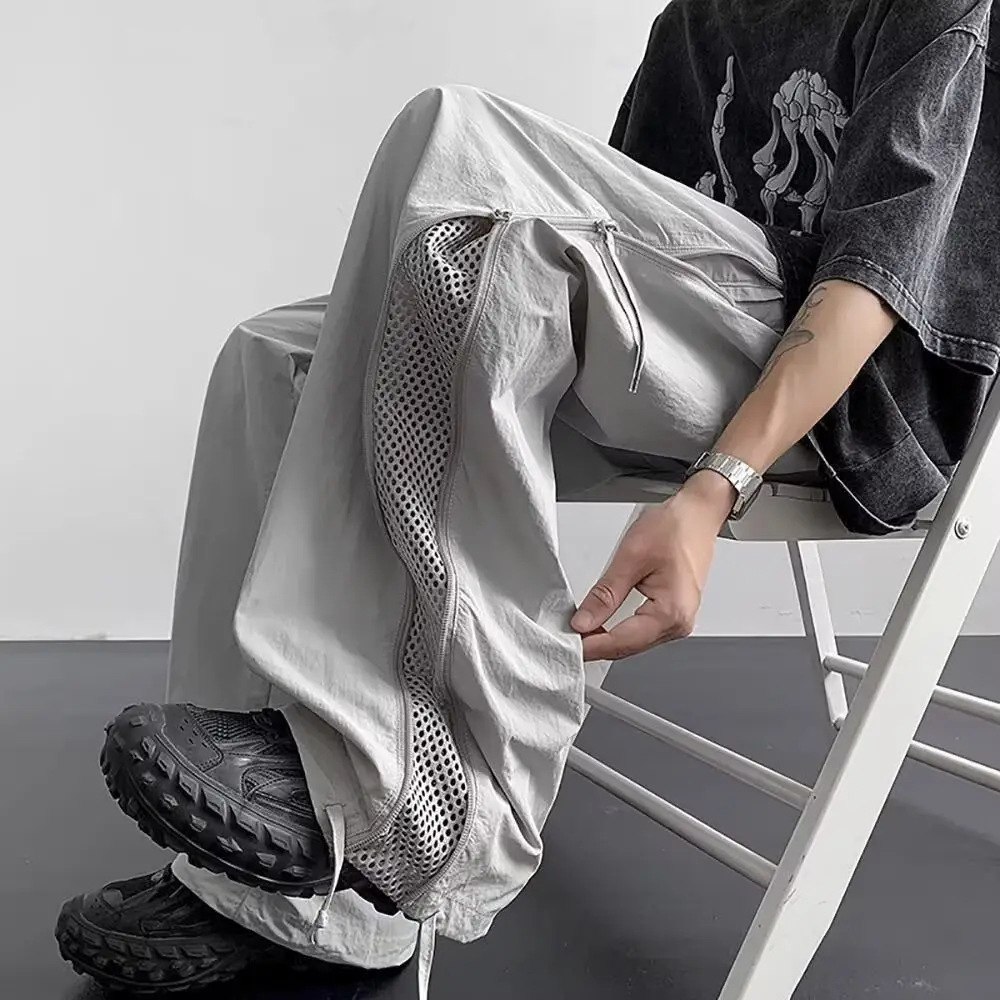 Men Summer Tactical Cargo Pants Outdoor Sports Quick Dry Breathable Mesh Side Zips Straight Leg Loose Fit Light Hiking Pro Pants
Men Summer Tactical Cargo Pants Outdoor Sports Quick Dry Breathable Mesh Side Zips Straight Leg Loose Fit Light Hiking Pro Pants