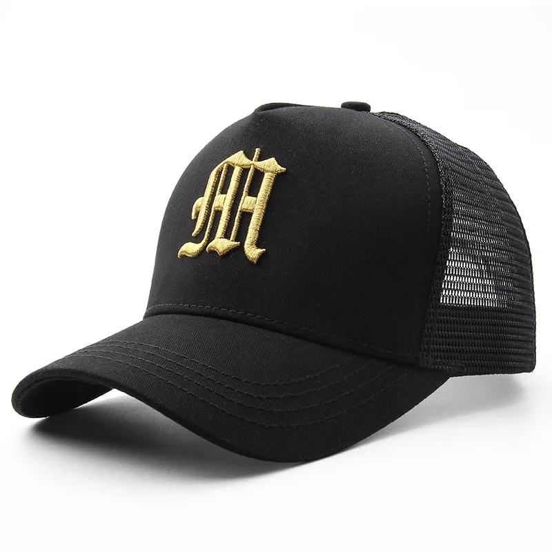 Summer Men's Baseball Cap Casual Cotton 5 Panel Embroidery Mesh Net Breathable Snapback Caps Trucker Bone Gorras Dad Hat
Summer Men's Baseball Cap Casual Cotton 5 Panel Embroidery Mesh Net Breathable Snapback Caps Trucker Bone Gorras Dad Hat