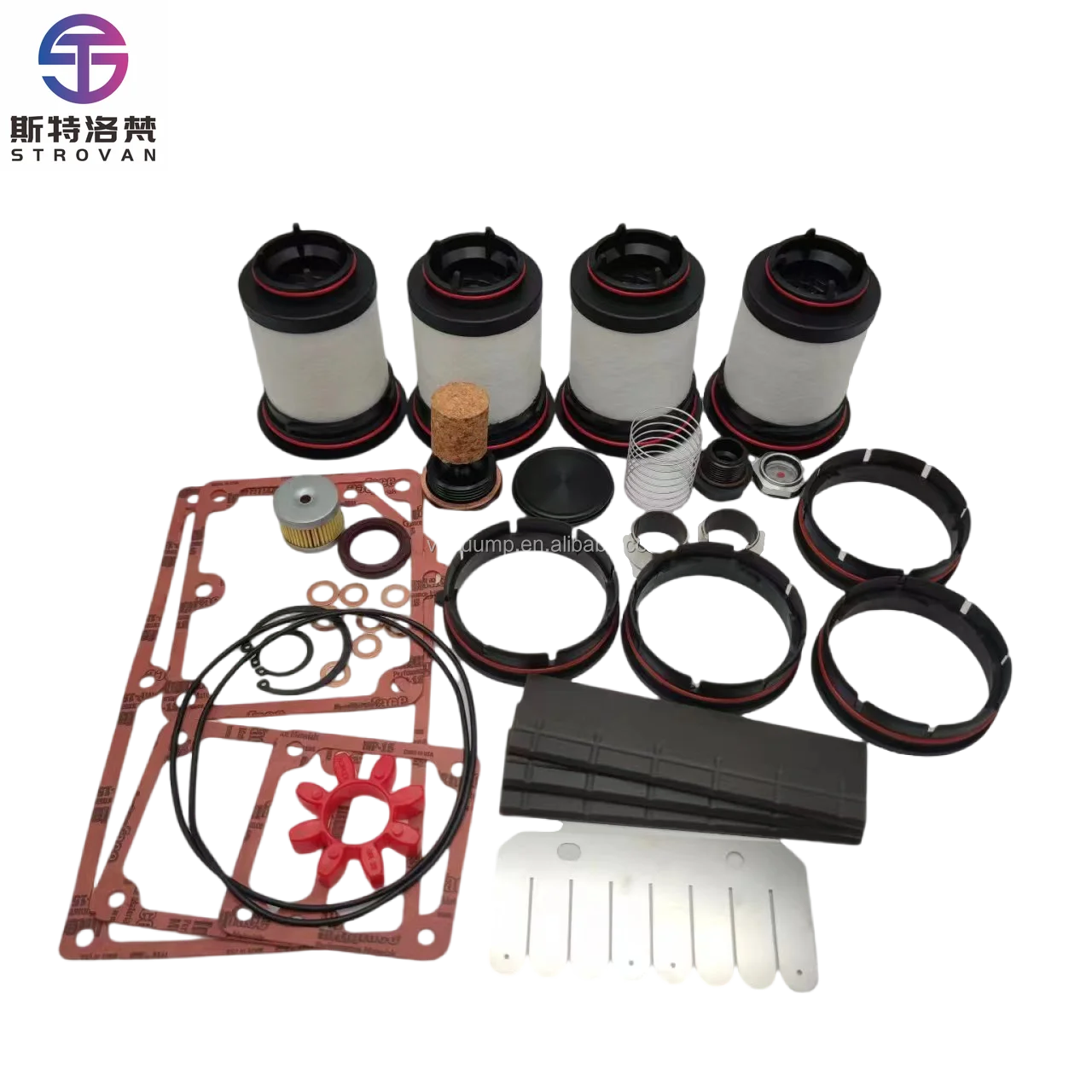 VC50 VC75 VC100 Overhaul Kit Wearing Parts with Filter Vanes Seal Repair Parts for Vacuum Pump
VC50 VC75 VC100 Overhaul Kit Wearing Parts with Filter Vanes Seal Repair Parts for Vacuum Pump