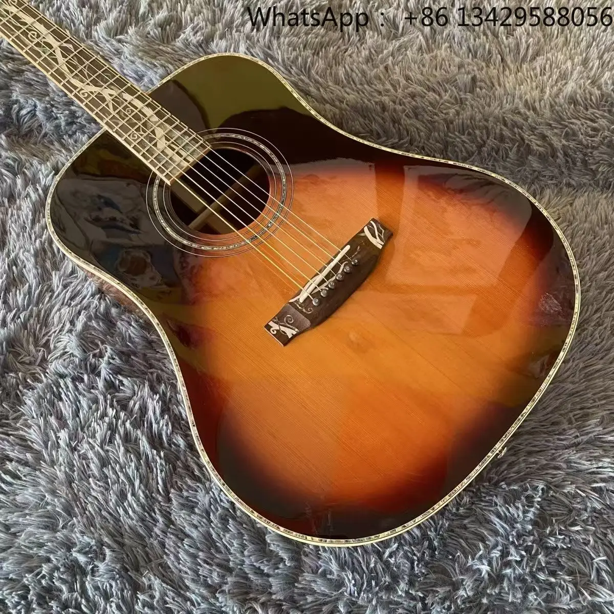 S1100 Handmade 41-inch Acoustic Guitar All Solid Top Back/Sides Cedar Santos Rosewood 6 Strings Gloss
S1100 Handmade 41-inch Acoustic Guitar All Solid Top Back/Sides Cedar Santos Rosewood 6 Strings Gloss