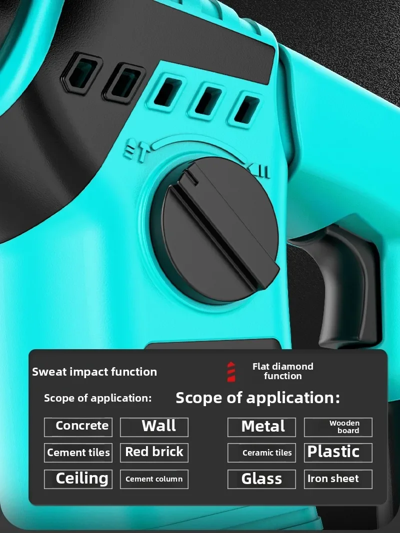 110V/220V Mini Lightweight Electric Hammer Drill 2 in 1 Cordless Lithium Battery Power Tool AF
110V/220V Mini Lightweight Electric Hammer Drill 2 in 1 Cordless Lithium Battery Power Tool AF