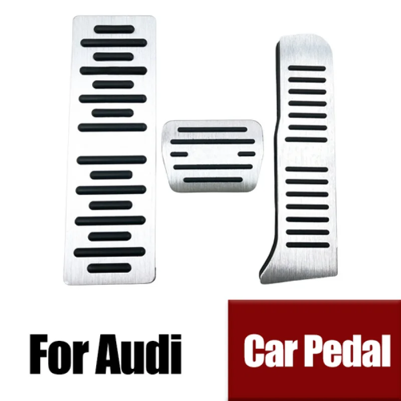 A+ 3 Pcs Non Silp Stainless Steel Car Gas Footrest Brake Pedal For Audi A3 Q3 TT
A+ 3 Pcs Non Silp Stainless Steel Car Gas Footrest Brake Pedal For Audi A3 Q3 TT