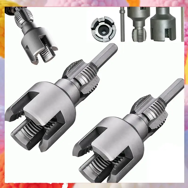Integrated Internal & External Pipe Threading Tool, Electric Drill Compatible Pvc Pipe Threader Kit-A83Z
Integrated Internal & External Pipe Threading Tool, Electric Drill Compatible Pvc Pipe Threader Kit-A83Z