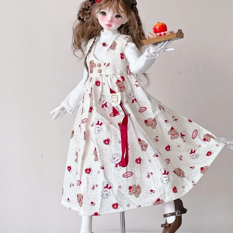 bjd doll clothes are suitable for 1/4 size white bear dress 2-piece doll accessories
bjd doll clothes are suitable for 1/4 size white bear dress 2-piece doll accessories