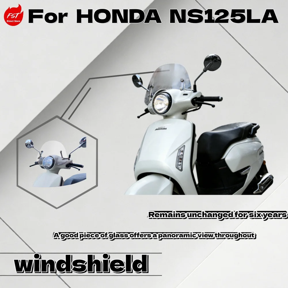 For Honda NS125LA Modified Windshield Front Wind Deflector Rain Guard Chest Shield
For Honda NS125LA Modified Windshield Front Wind Deflector Rain Guard Chest Shield