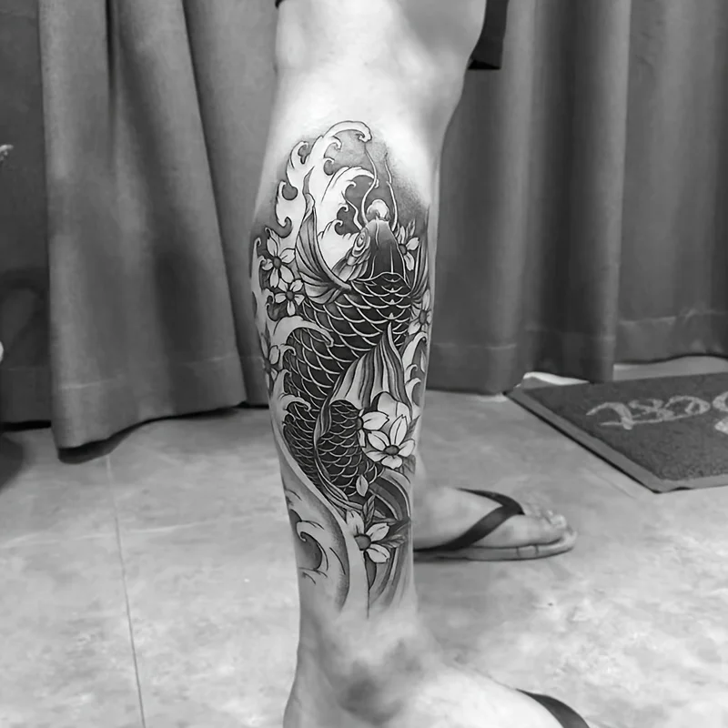 6 large herbal tattoo stickers, waterproof and wear-resistant, with realistic effects, for temporary tattooing
6 large herbal tattoo stickers, waterproof and wear-resistant, with realistic effects, for temporary tattooing