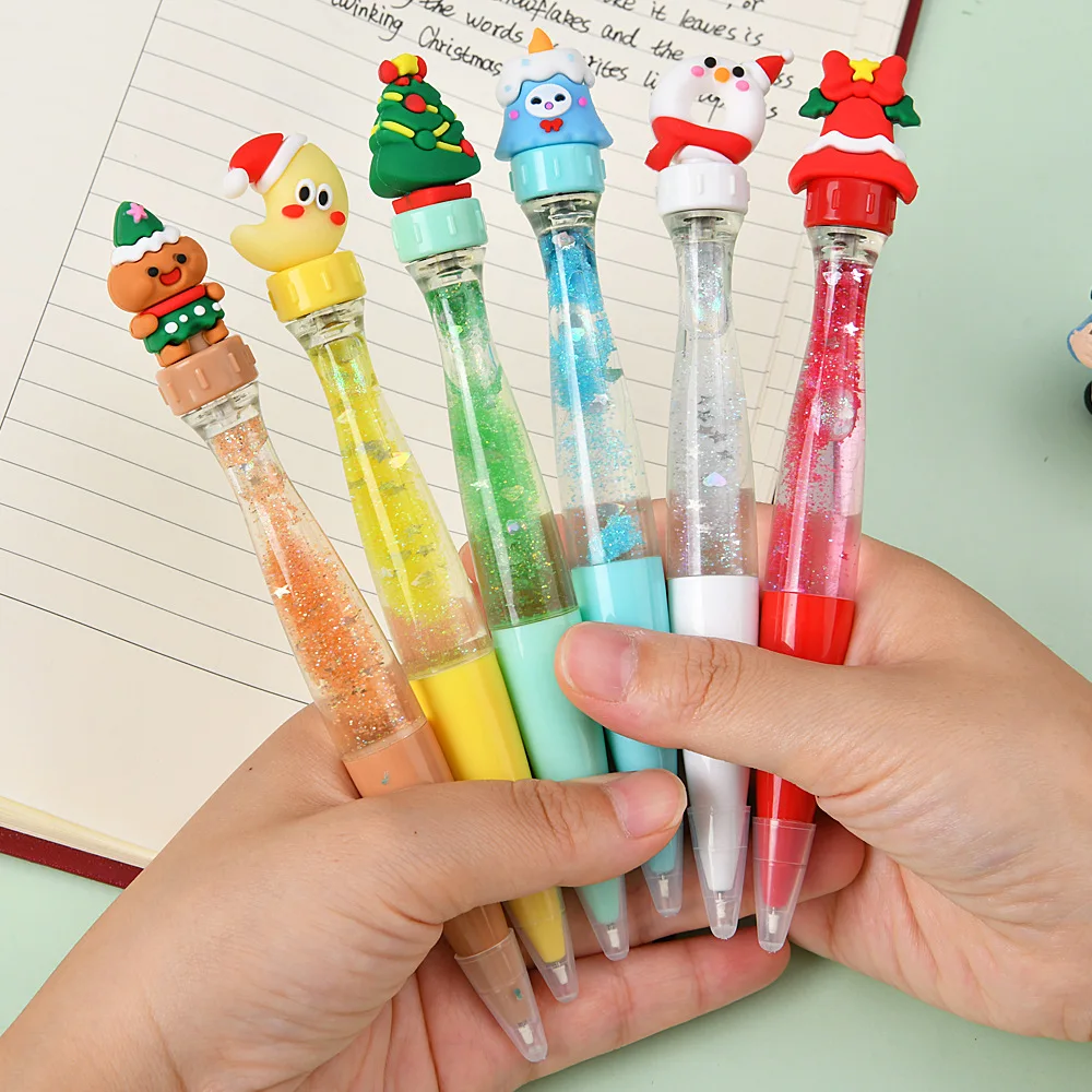5-20pcs Random Colours styles Christmas Gel Pens, Cute Cartoon Pens and Merry Christmas Gift Pens, 0.5mm Fine Point, Stationery
5-20pcs Random Colours styles Christmas Gel Pens, Cute Cartoon Pens and Merry Christmas Gift Pens, 0.5mm Fine Point, Stationery
