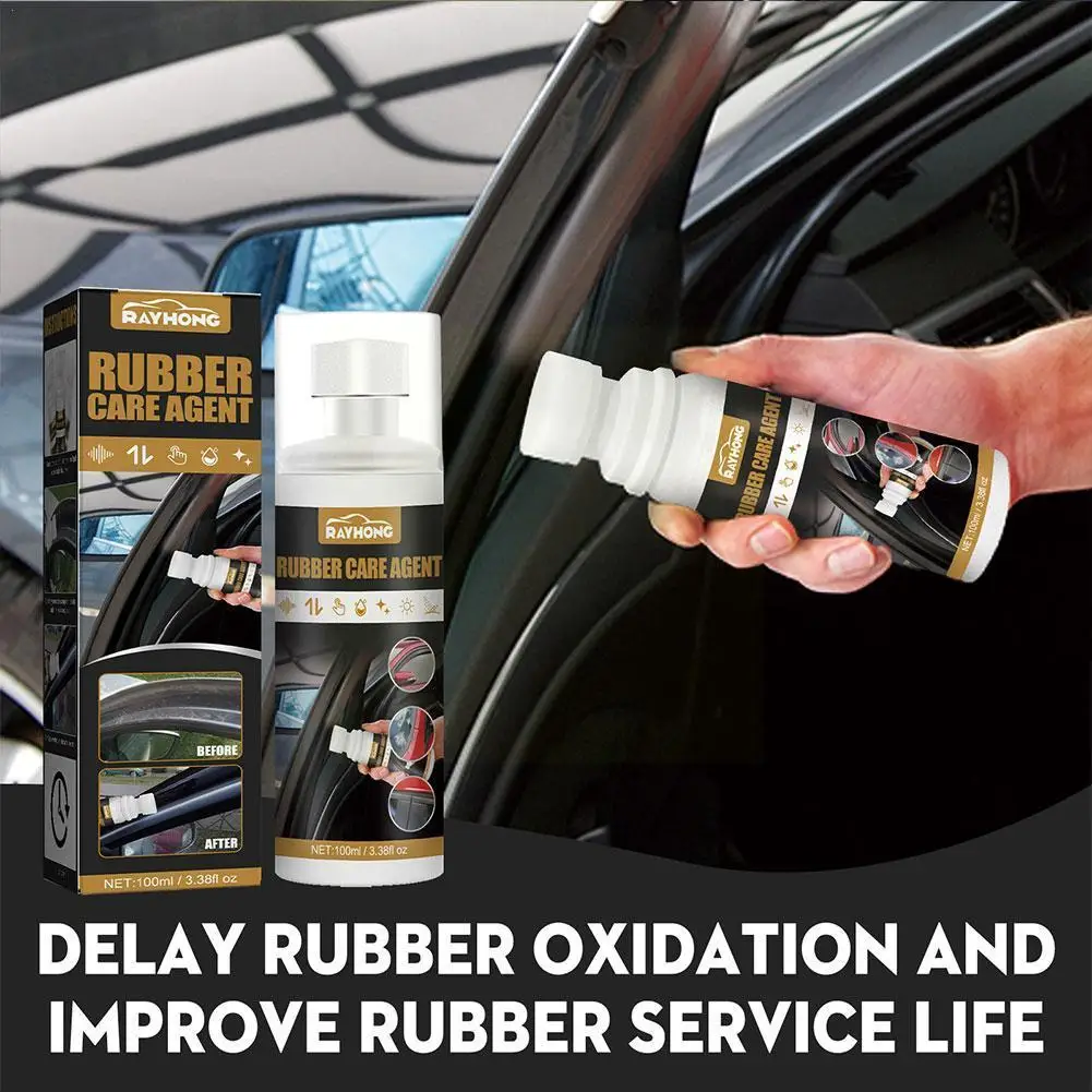 100ml Portable Car Rubber Curing Agent Car Care Spray Maintenance Wax Supplies Polish Care Agent Liquid H4C1
100ml Portable Car Rubber Curing Agent Car Care Spray Maintenance Wax Supplies Polish Care Agent Liquid H4C1