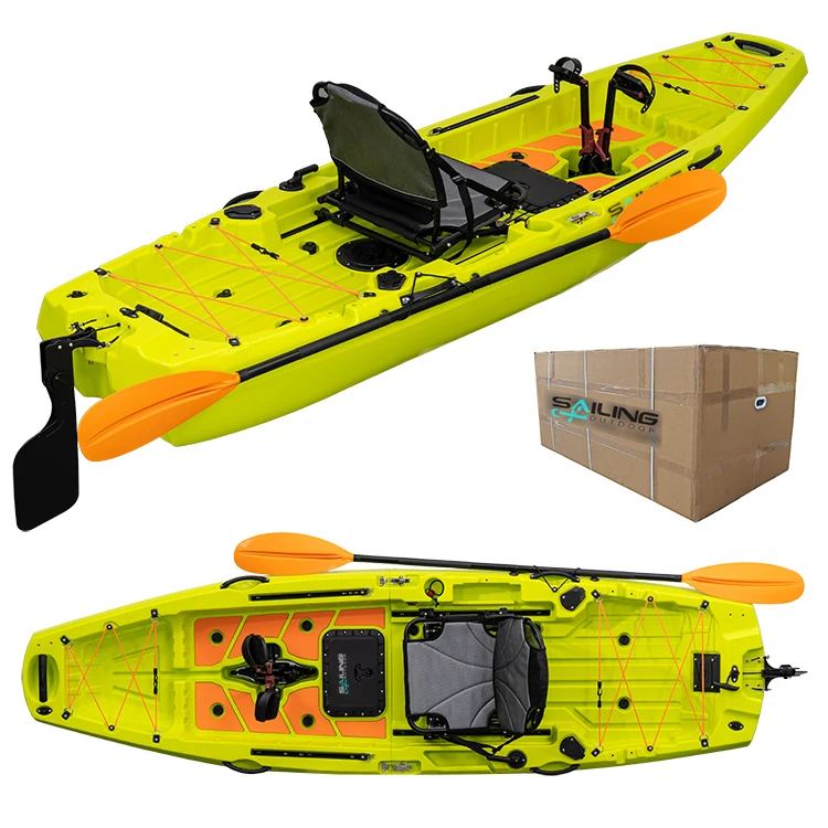 10ft 1 Person Pro Angler Plastic Modular Folding Kayak Two Parts Fishing Canoe More Drives For Your Choice
10ft 1 Person Pro Angler Plastic Modular Folding Kayak Two Parts Fishing Canoe More Drives For Your Choice