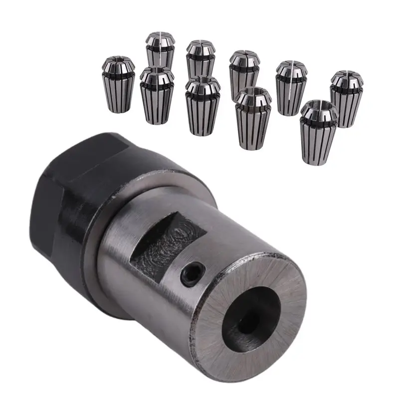 A51M-10PCS Spring Collet ER16 Collet Chuck Motor Shaft Extension Rod Spindle Collet Lathe Tools Holder Inner 10MM
A51M-10PCS Spring Collet ER16 Collet Chuck Motor Shaft Extension Rod Spindle Collet Lathe Tools Holder Inner 10MM