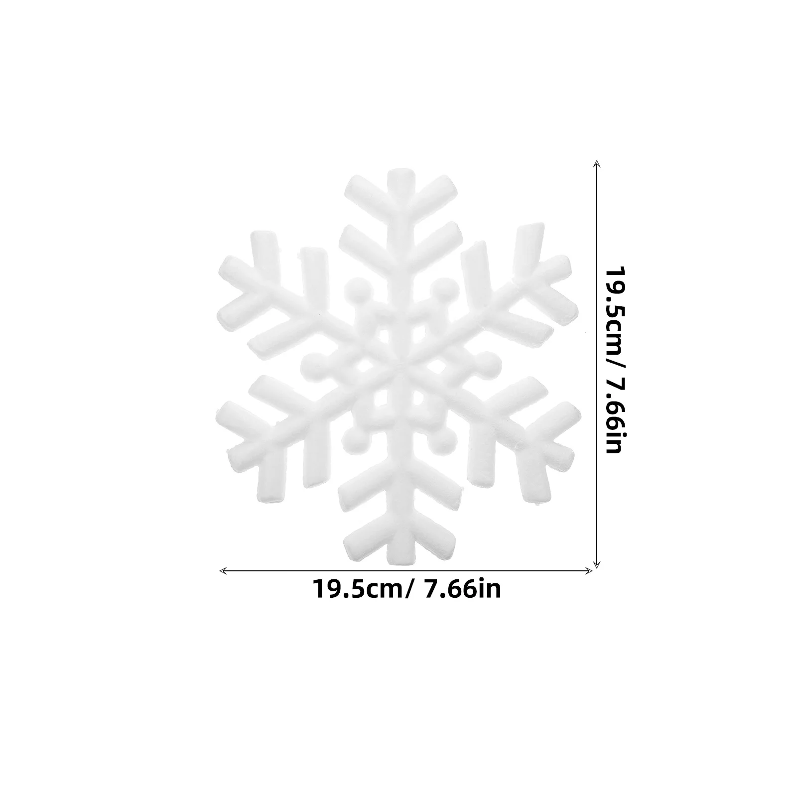 3Pcs Christmas Snowflake DIY Unfinished Ornament Set Solid White Snowflake Shapes for Room Decor Hand-Painted Art Craft Activity
3Pcs Christmas Snowflake DIY Unfinished Ornament Set Solid White Snowflake Shapes for Room Decor Hand-Painted Art Craft Activity