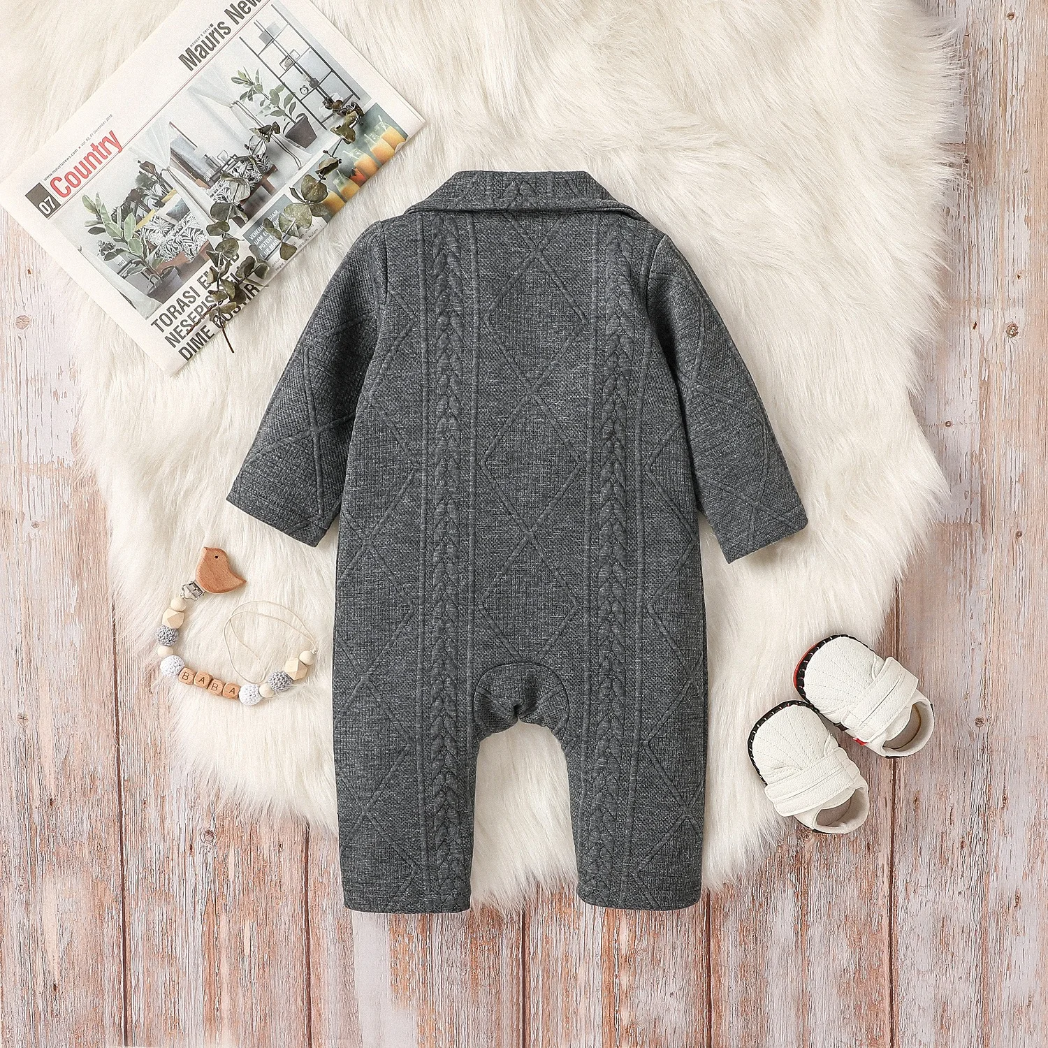 Baby Boys Autumu/Winter Long Sleeve Turn-down Collar With Zipper Casual Daily Jumpsuit
Baby Boys Autumu/Winter Long Sleeve Turn-down Collar With Zipper Casual Daily Jumpsuit