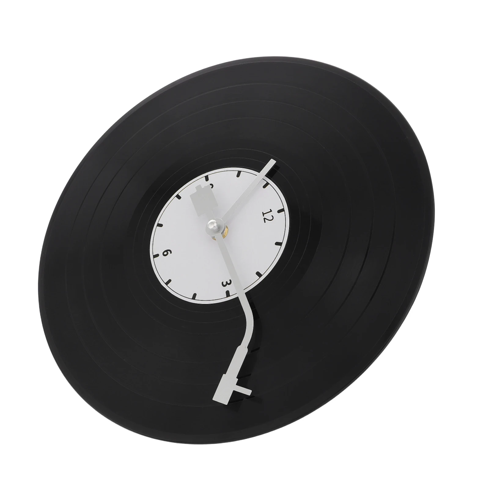 Vinyl Record Wall Clock Decorative Black Plastic Modern Creative Design Accurate Timekeeping Musical Room Decorations Gifts
Vinyl Record Wall Clock Decorative Black Plastic Modern Creative Design Accurate Timekeeping Musical Room Decorations Gifts